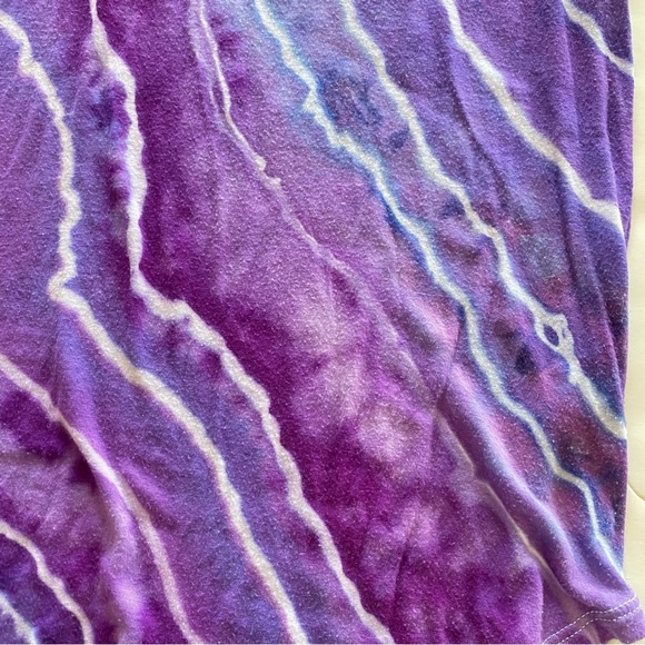 ATM Geode Tie Dye Tank Top Womens Size XS Purple Anthony Thomas Melillo Shirt - Picture 11 of 11